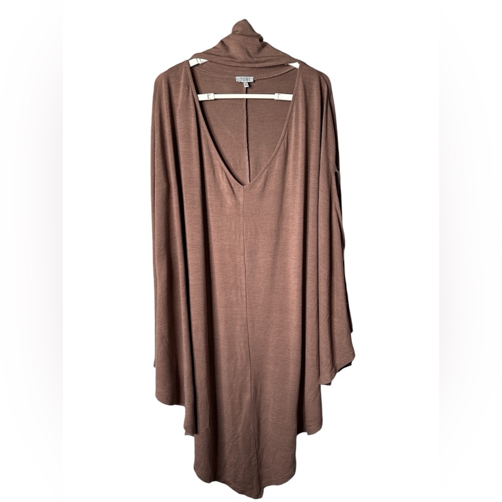 Tobi Mauve Choker Oversized Shawl